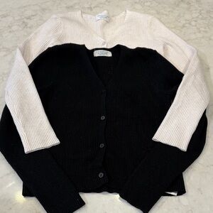 Primark Black and Cream girl’s Cardigans